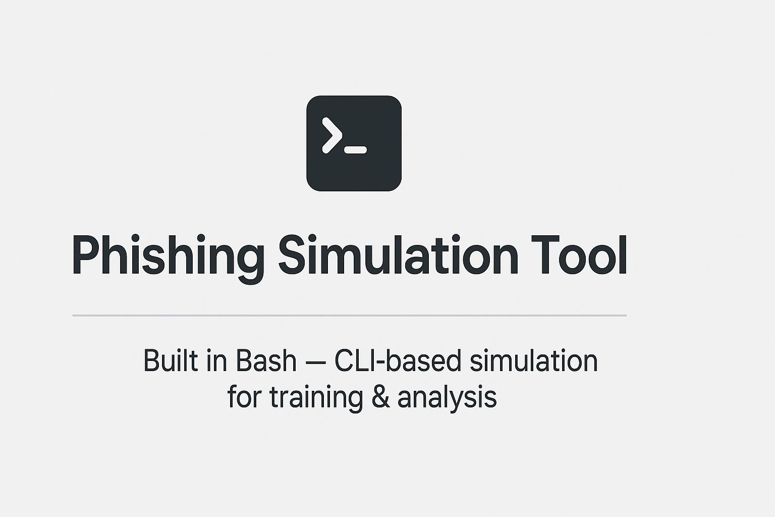 Phishing Simulation Tool